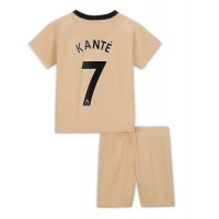 Chelsea Kante #7 Fußballbekleidung 3rd trikot Kinder 2022-23 Kurzarm (+ kurze hosen)